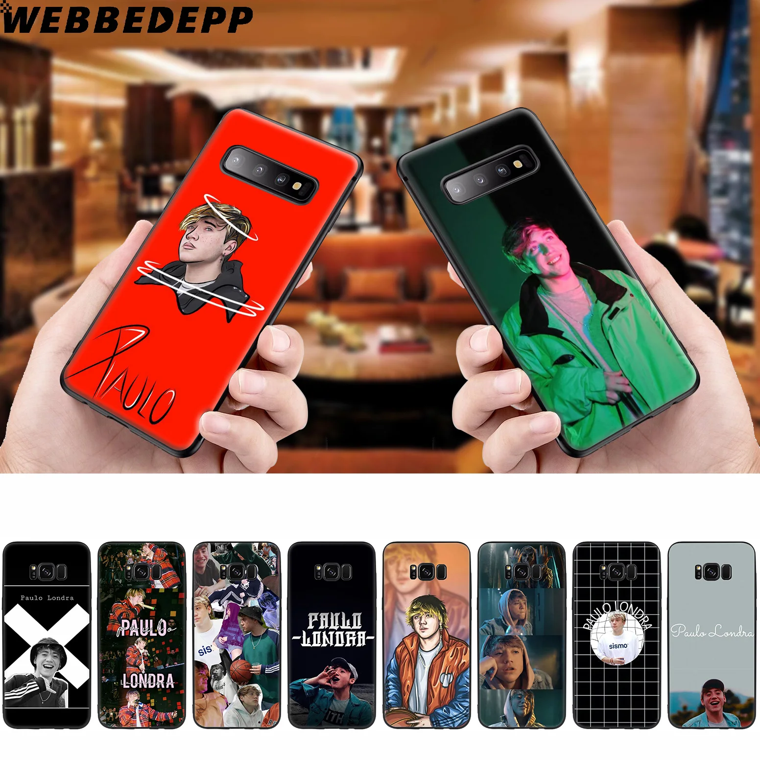 WEBBEDEPP Paulo Londra мягкий чехол для Samsung Galaxy S10 S10e S9 S8 Plus S7 S6 Edge &amp J6 2018 Note 10 9 8 |