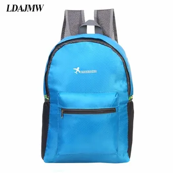 

LDAJMW Lightweight Foldable Travel Storage Bag Women Men Backpack Outdoor Sports Camping Hiking Multi-function Bag Organizer