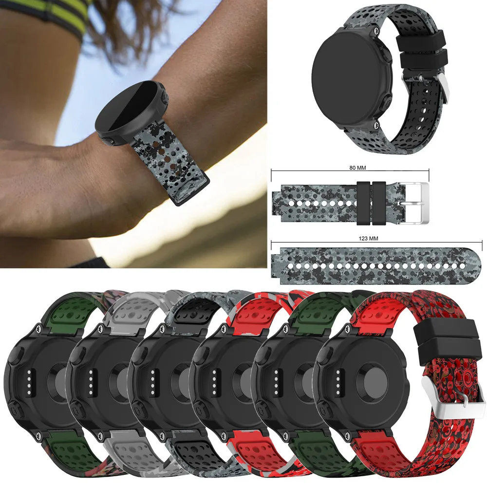 

15MM Replacement Silicagel Soft Band Strap For Garmin Forerunner 235 GPS Watch