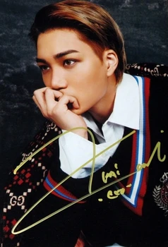 

signed EXO KAI autographed photo TDON`T MESS UP MY TEMPO 6 versions 4*6 112018