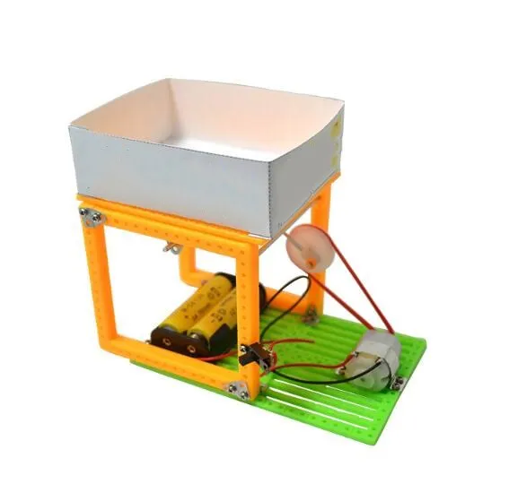 

Electric Vibration Sieve Model Scientific Physics Experimental Educational Toys DIY Technology Production Puzzle Baby Toys
