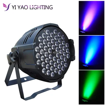 

led par lights 54x3W DJ Par LED RGBW Wash Disco DMX Controller effect