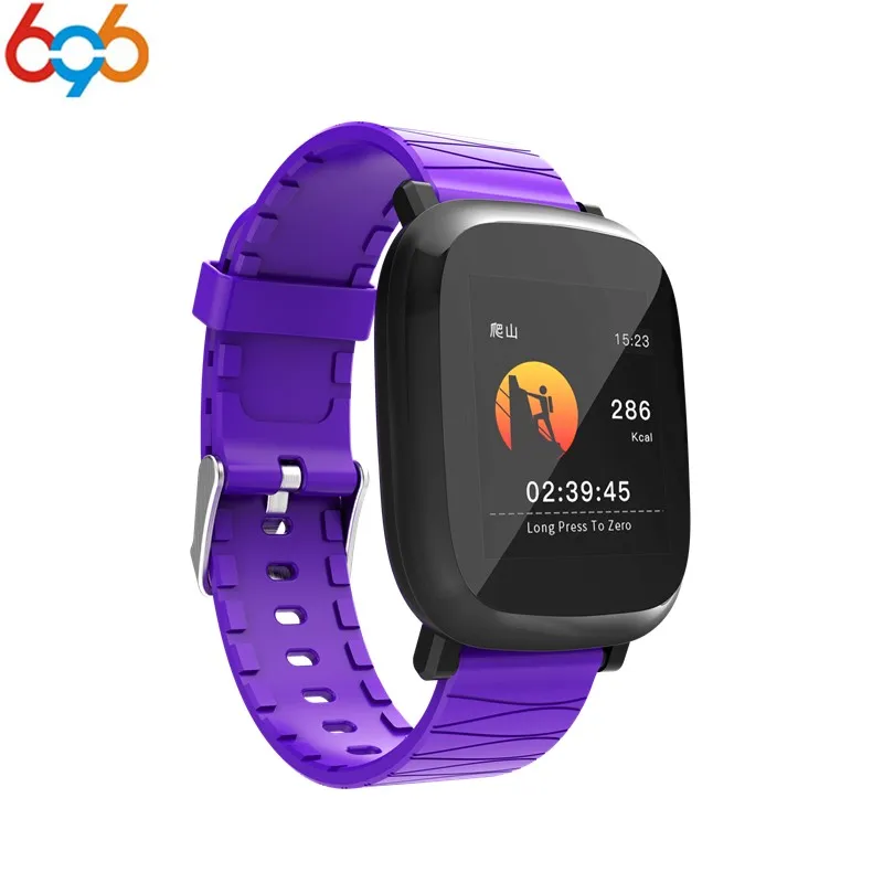

696 M30 Men Women Smartwatch 1.3inch Sleep Monitoring HR Blood Oxygen Pressure Monitor IP67 Waterproof Alarm Wristband Smart Wat