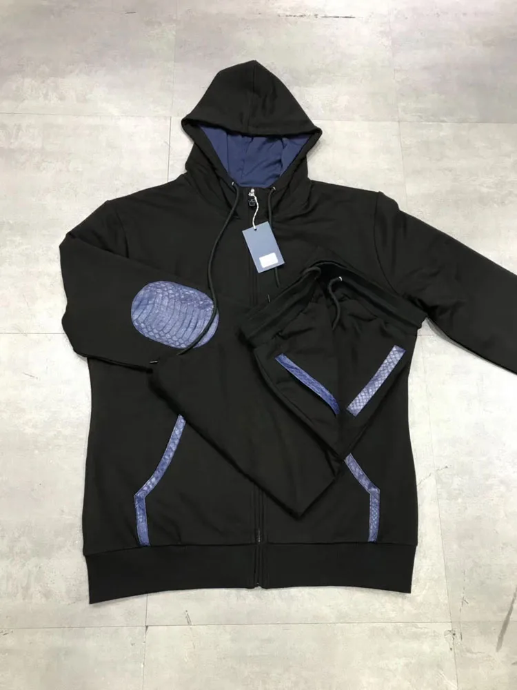 

BILLIONAIRE TACE&SHARK Sportwear Snake skin men 2018 new fashion comfort casual high quality spartan embroidery free shipping