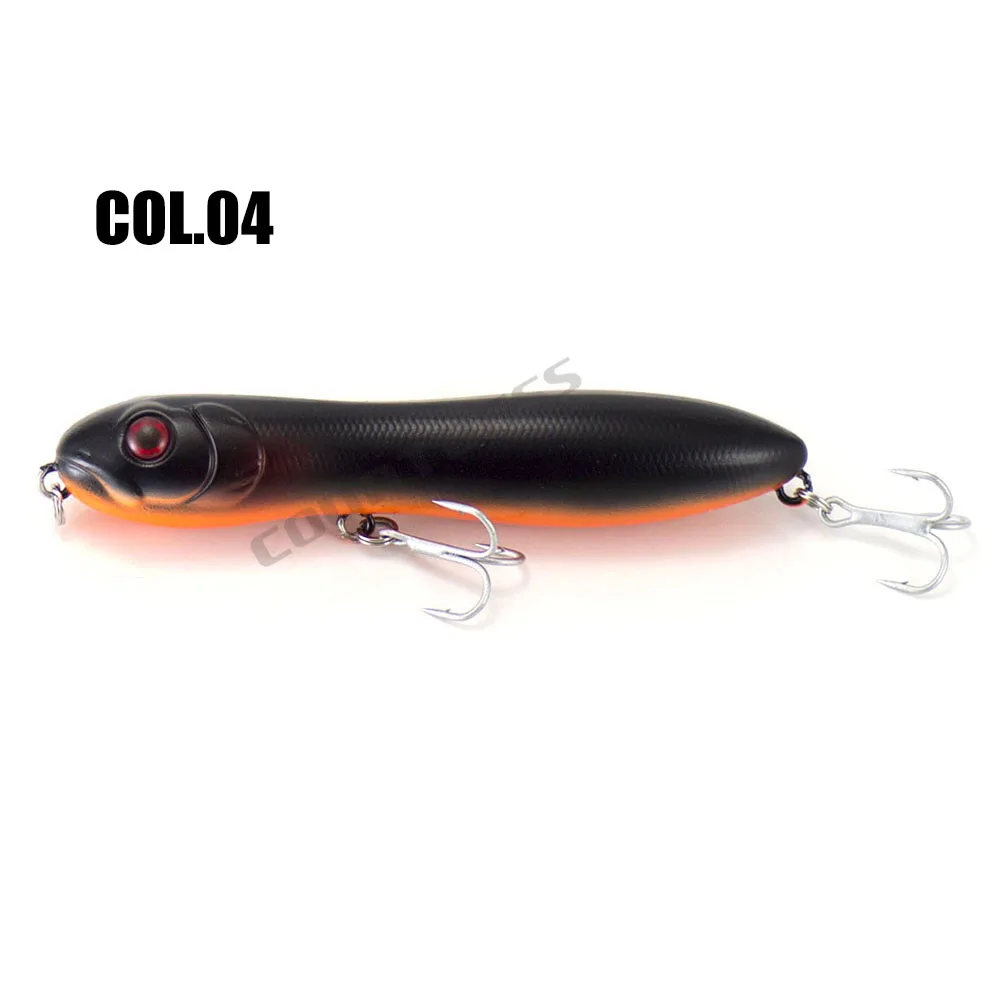 Countbass Topwater Прогулки приманка 100 мм 15,6 г морской выгуливай собаку для рыбалки, твердая приманка, встроенный в транспортное средство штепсельной вилки