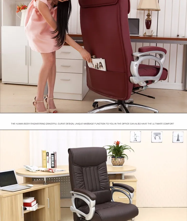 Высокое качество офисное кресло подъемные поворотные компьютерный стул отдыха лежа Регулируемая Boss стул сильная Алюминий сплав