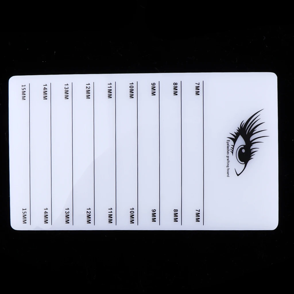 False Lashes Adhesive Glue Pallet Holder for Eyelash Extensions Acrylic Eye Lash Stand Pallet Holder/ Lashes Tray Strip Pallet 