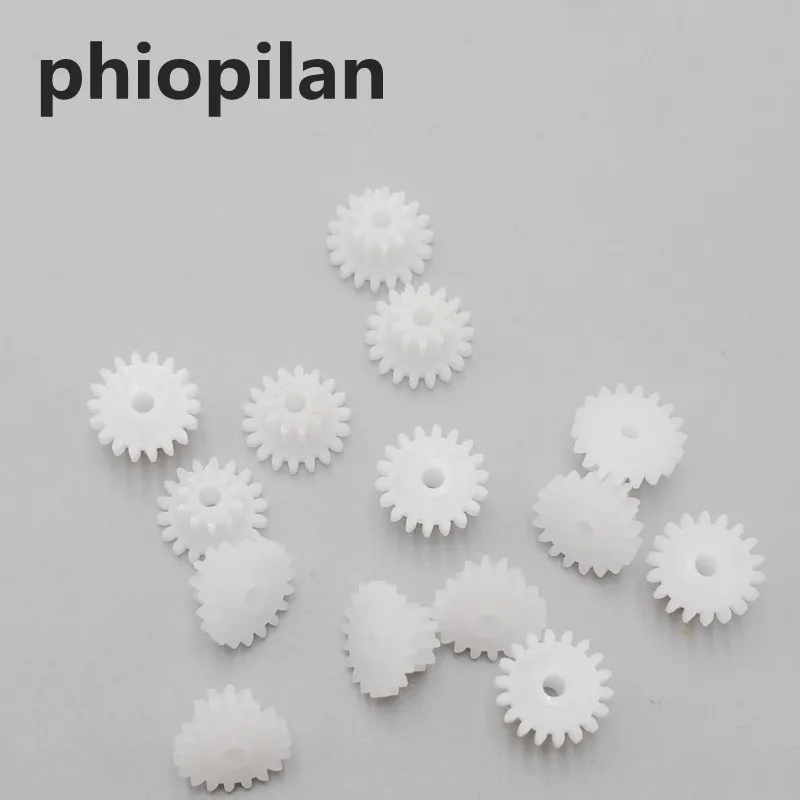 PHIOPILAN 0 5 модуля 18T/8T 1810-2A отверстия диаметр = 1 95 мм пластиковые двойные редукторы