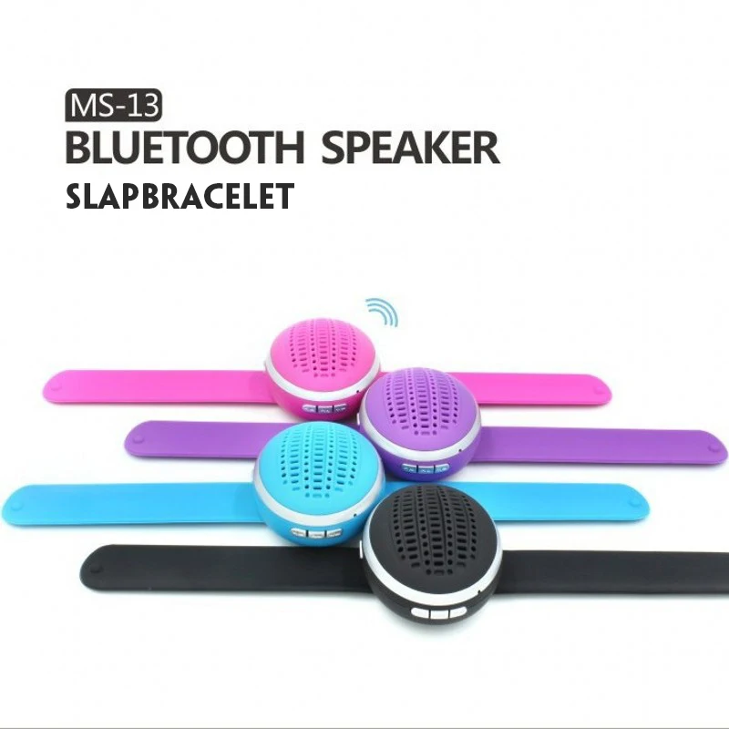 Портативный Bluetooth Динамик Беспроводной мини Smart запястье браслет шлепка