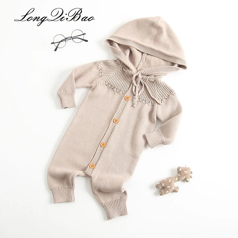 High quality 2018 baby clothes 0 3 months baby autumn onesies 6 long