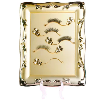 

Durable Tool Organizer With Holder Strip Magnetic Metal Frame Display Stand Adjustable Extension False Eyelashes Practical