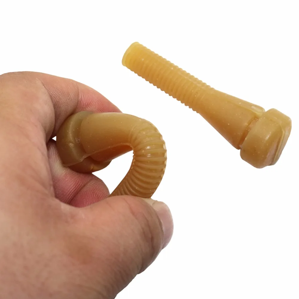 Chicken Hair Plucker 50 Pcs Poultry Rubber Rod Pigeon Quail Length 6.2cm Rubber Plucking Fingers Removal Machine Glue Stick Plucker