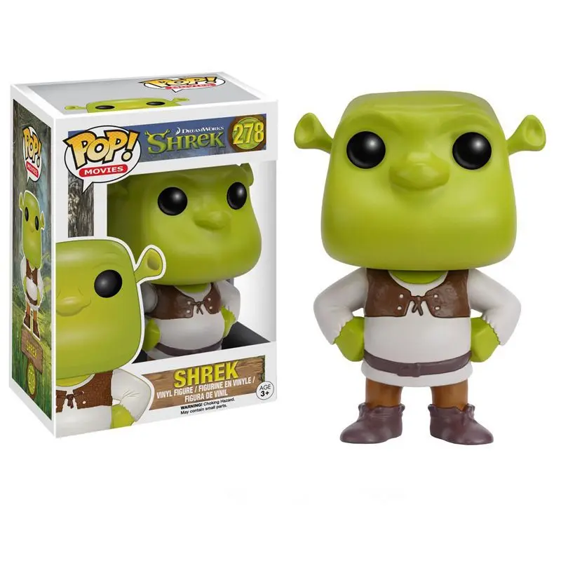 

Funko pop Official Monster Shrek Cartoon Vinyl Figure Collectible Collectible Model Toy with Original box
