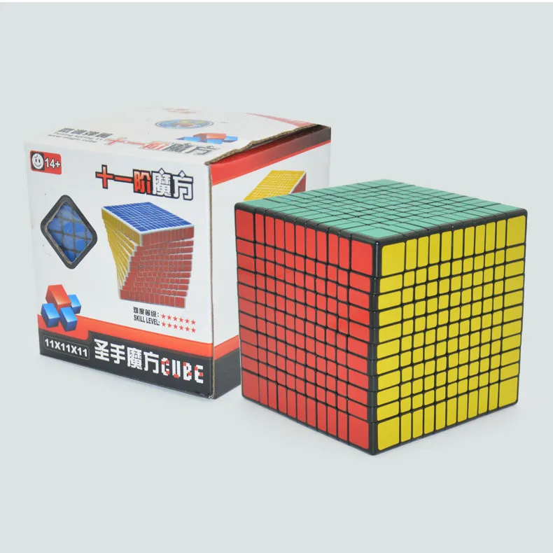 Neo Cube speed Stickerless Puzzle Cube Magic для Begginer 11x11x11 Cubo Magico обучающая игрушка для детей обучающие игрушки для взрослых