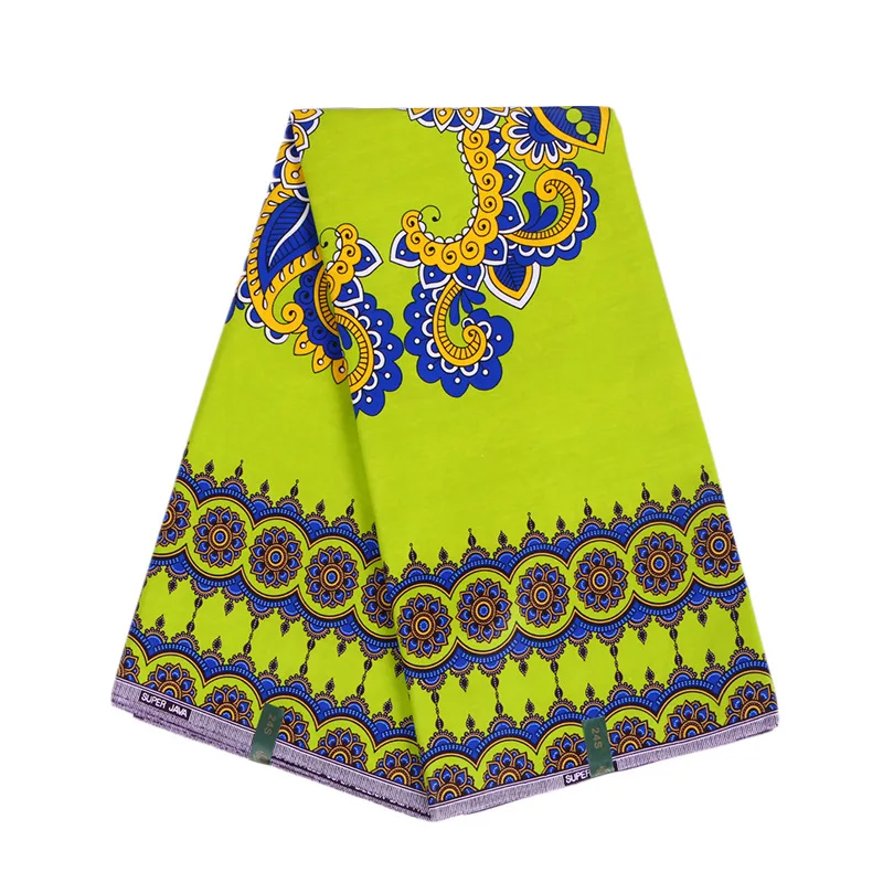 Королевский хлопок Африка Анкара печать JAVA ткань настоящий голландский воск Высокое качество Африканский швейный материал для вечернего платья 6 ярдов