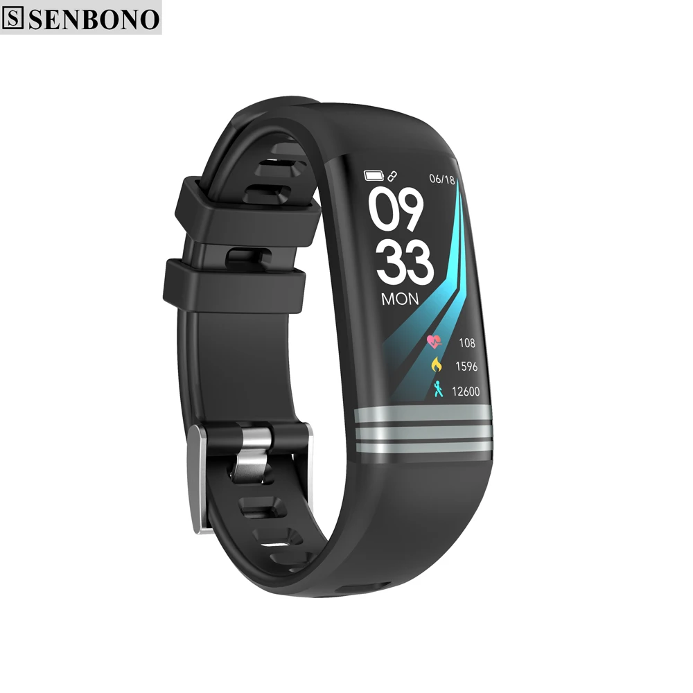 

SENBONO G26S Colors Strap Smart Fitness Bracelet Heart Rate Monitor Smart Band Multiple Sport Mode Stopwatch Wristbands