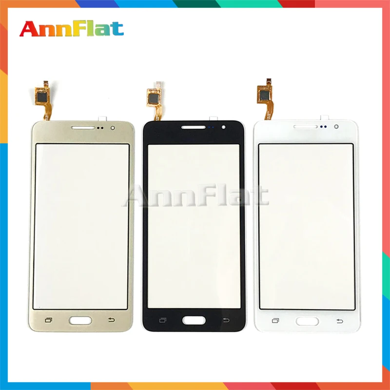 

50pcs/lot 5.0" For Samsung Galaxy Grand Prime Duos G530 G530H G530F G5308 G531 G531F Touch Screen Digitizer Front Glass Lens