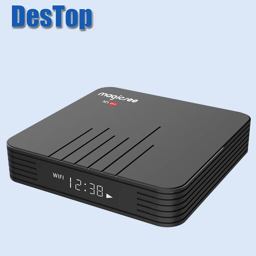 

Magicsee N5 Max Amlogic S905X3 Android 9.0 TV BOX 4G 32G/64G Rom 2.4+5G Dual Wifi Bluetooth 4.0 Smart Box 4K Set Top Box
