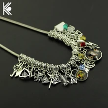 3 типа timeturner Цепочки и ожерелья Хоркрукс колье Цепочки и ожерелья& Подвески Дары смерти короной из равенклав, ожерелье факультета Гриффиндор