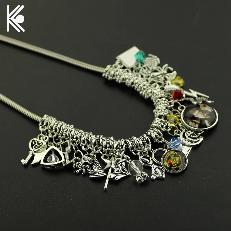 3 Tipos de colar Horcrux TimeTurner Gargantilha Colar & Pingentes As Relíquias da morte uma coroa de Ravenclaw Gryffindor Colar