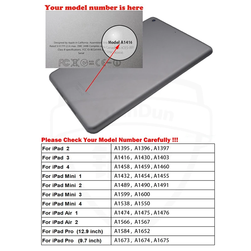 Прозрачный чехол из ТПУ для ipad Air 1 2 3 mini 4 5 прозрачная задняя крышка планшета pro 9 7 11