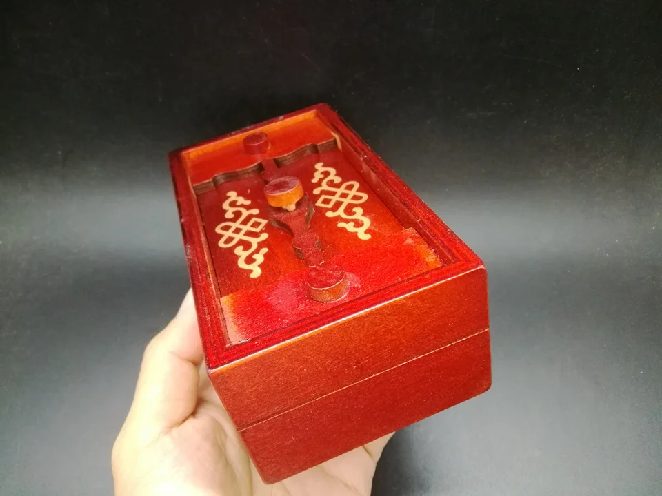 Секретная коробка-головоломка, деревянная головоломка, игра для мозгов, IQ, Подарочная Волшебная коробка