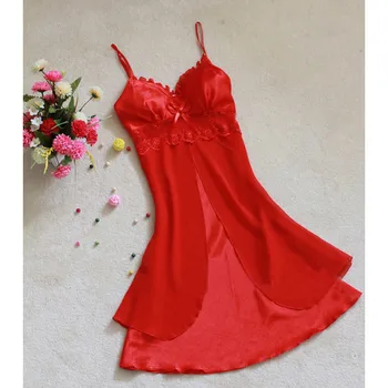 

Fashion M-XL Women Lingerie Nightgown Casual Ladies Sleepwear Nightdress Camisola Vestidos Femininos Nightie Women Clothing