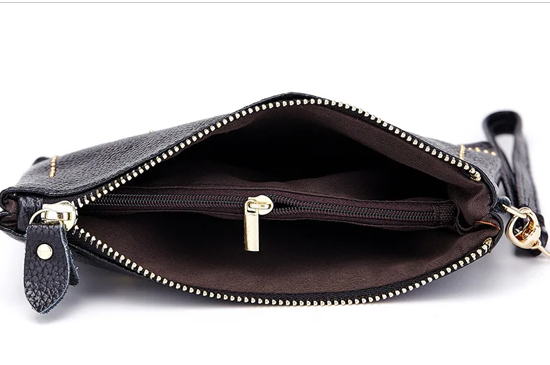 small clutch bag with wrist strap