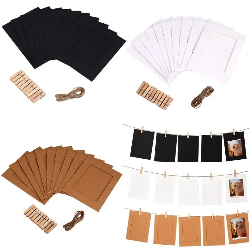 Hanging Style Clip&String Picture Hanging Party Banquet Frame Home