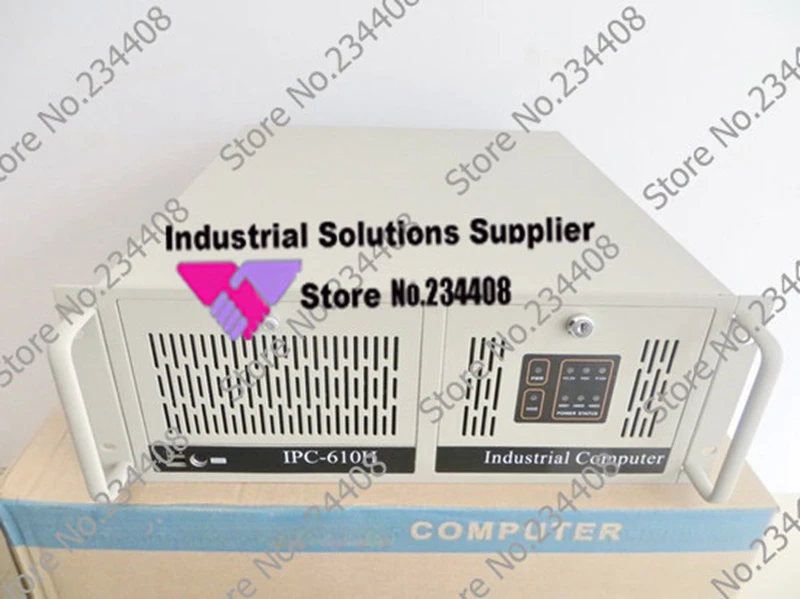 جديد IPC-610H التحكم الصناعي مجلس الوزراء PC امدادات الطاقة ل اللوحة الصناعية فتحة