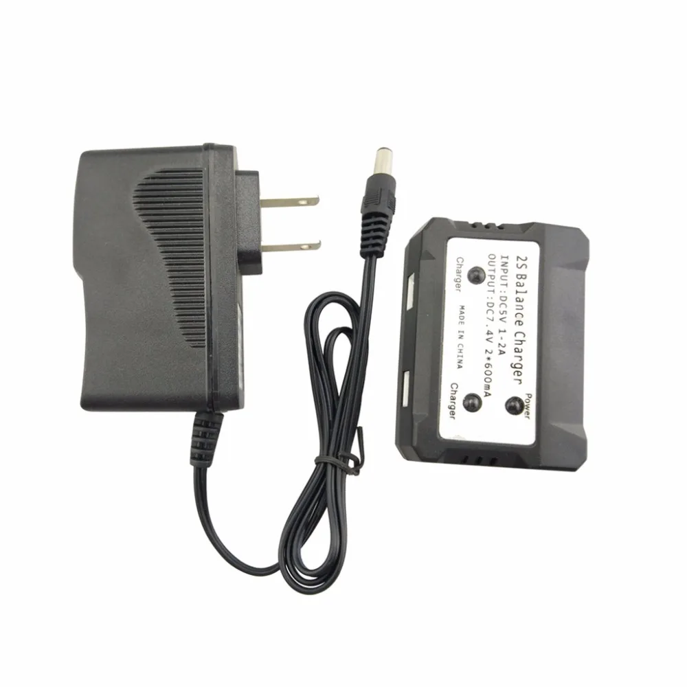7 4 В 2-в-1 Зарядное устройство для SYMA X8C X8G X8hw Hubsan H501S H502S H502E MJX B3 B2W B6 Bugs 2/3/6 A959/V262/V913/V912 US