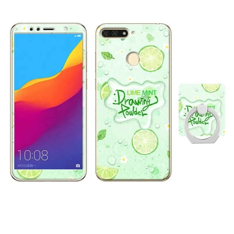 Huawei Y6 2018 honor 7A pro enjoy 8e case cover glass screen protector (22)