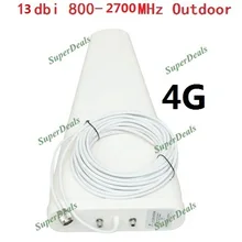 ZQTMAX 11dbi наружная логарифмическая антенна N Female для 2G 3g 4G повторитель сигнала сотового телефона и коаксиальный кабель