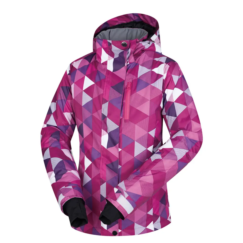 30 температурные лыжные куртки женские зимние ветрозащитные водонепроницаемые дышащие Теплые термо пальто с капюшоном зимние лыжные куртки бренды