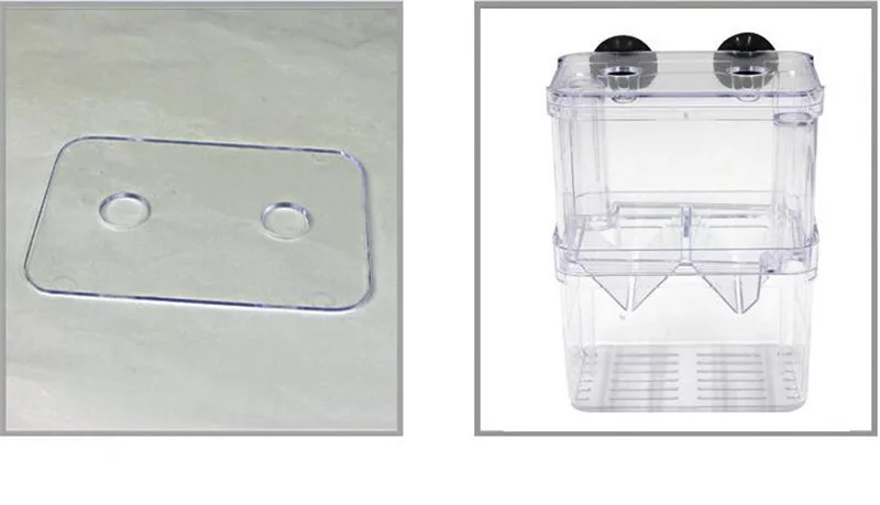 4 в 1 Аквариум Рыбы креветки жарки инкубатор для размножения изоляция инкубатора коробка бак аквариумные аксессуары