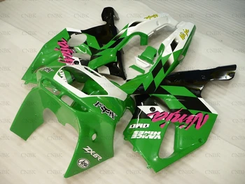 

for Ninja Zx-6r 1994 - 1997 Fairing Kits for Kawasaki Zx6r 1995 Green Black White Full Body Kits Ninja Zx-6r 96 97 Body Kits