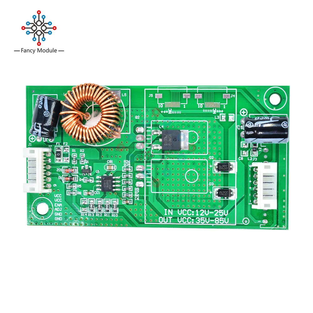 14-37 дюймов светодиодный lcd Универсальный ТВ ПОДСВЕТКА постоянный ток плата драйвер повышающий Повышающий Модуль 10,8-24 В до 15-80 в