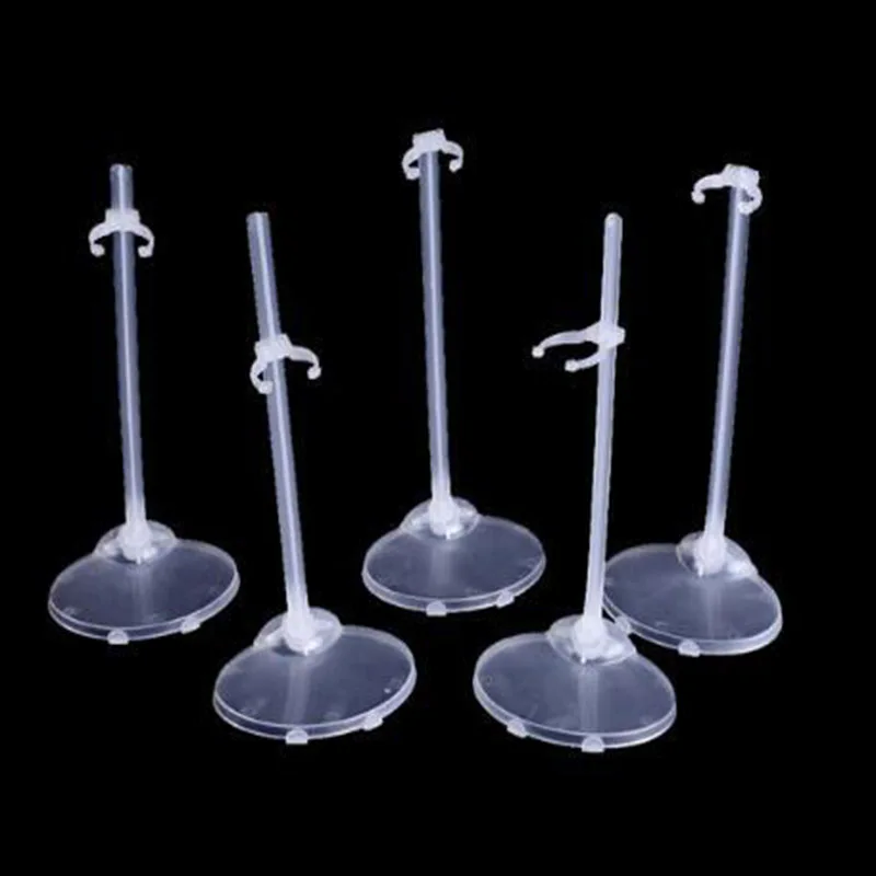 1/6/12 Pcs Display Holder High Quality Toy Model Accessories Translucence Doll Stands Figure For Doll 1/6 Kids Gifts