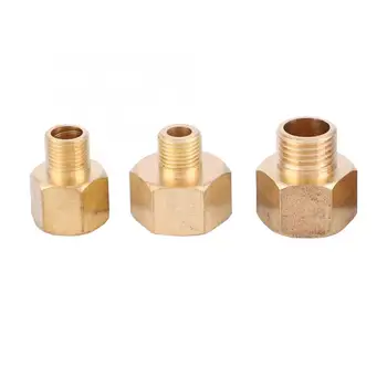 

Pipe Connection 5pcs Brass BSPP Female To Male Thread Pipe Fittings Quick Connector
