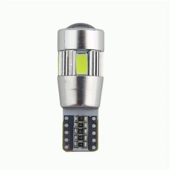 Авто 1 шт. HID Белый T10 W5W 5630 6 SMD автомобильная светодиодная лампа Dec08|car light|lamp lamplamp led |