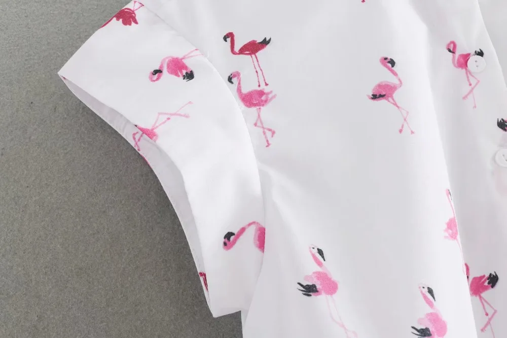 blusa flamingo feminina