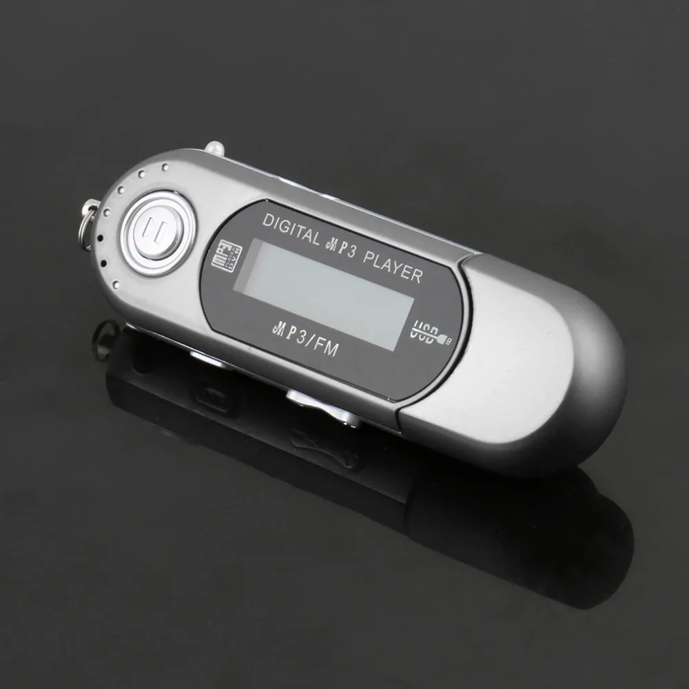 Mini USB 2.0 Flash Drive High Speed Transfer LCD Display MP3 Music Player Backlight on LCD Providing Clear Display 3 Colors