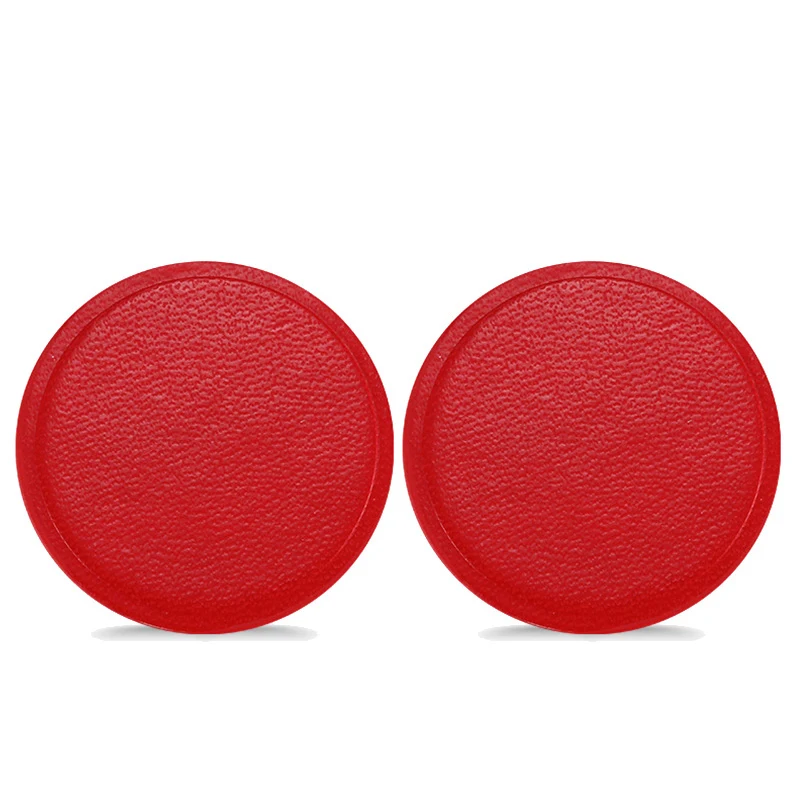 XMXCZKJ Car Magnetic Holder Accessories Replacement PU Leather Metal Plate Kit With Adhesive Magnet For Disk Mobile Phone Stand - Цвет: 2Red pu