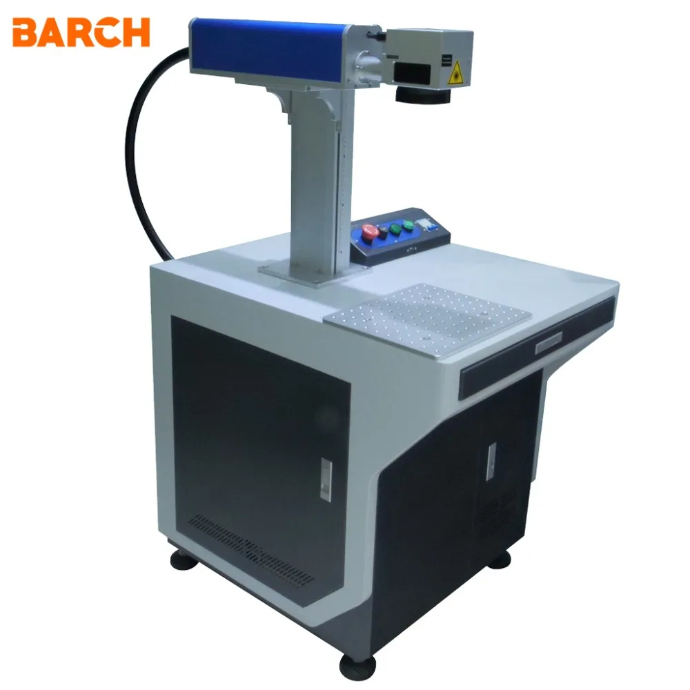 Laser marking machine metal etching with 175mm x 175mm engraving