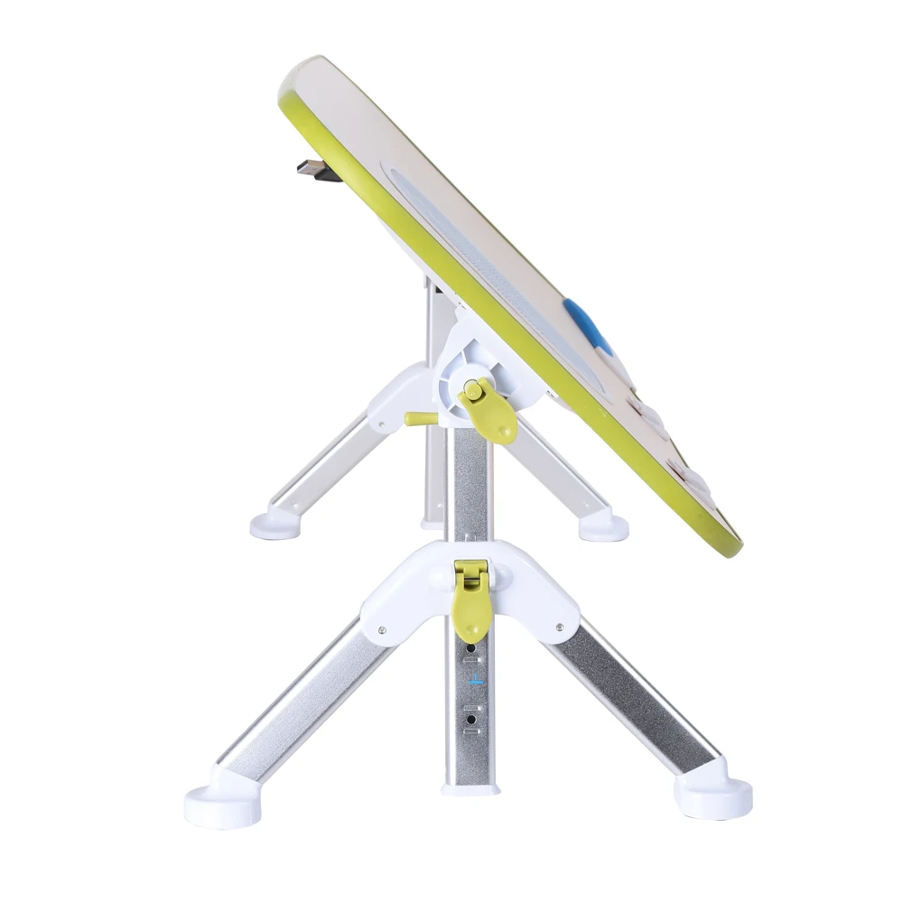 Adjustable Laptop Computer Bed Table Portable Standing Desk Foldable Sofa with USB Fan Adjustable Laptop Computer Bed Table Portable Standing Desk Foldable Sofa with USB Fan