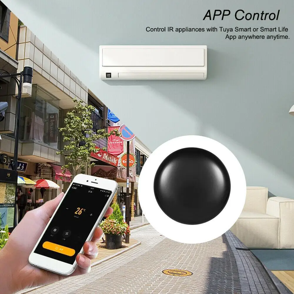 

EastVita Tuya APP WIFI To Infrared Remote Control IR Controller for TV Air Conditioner
