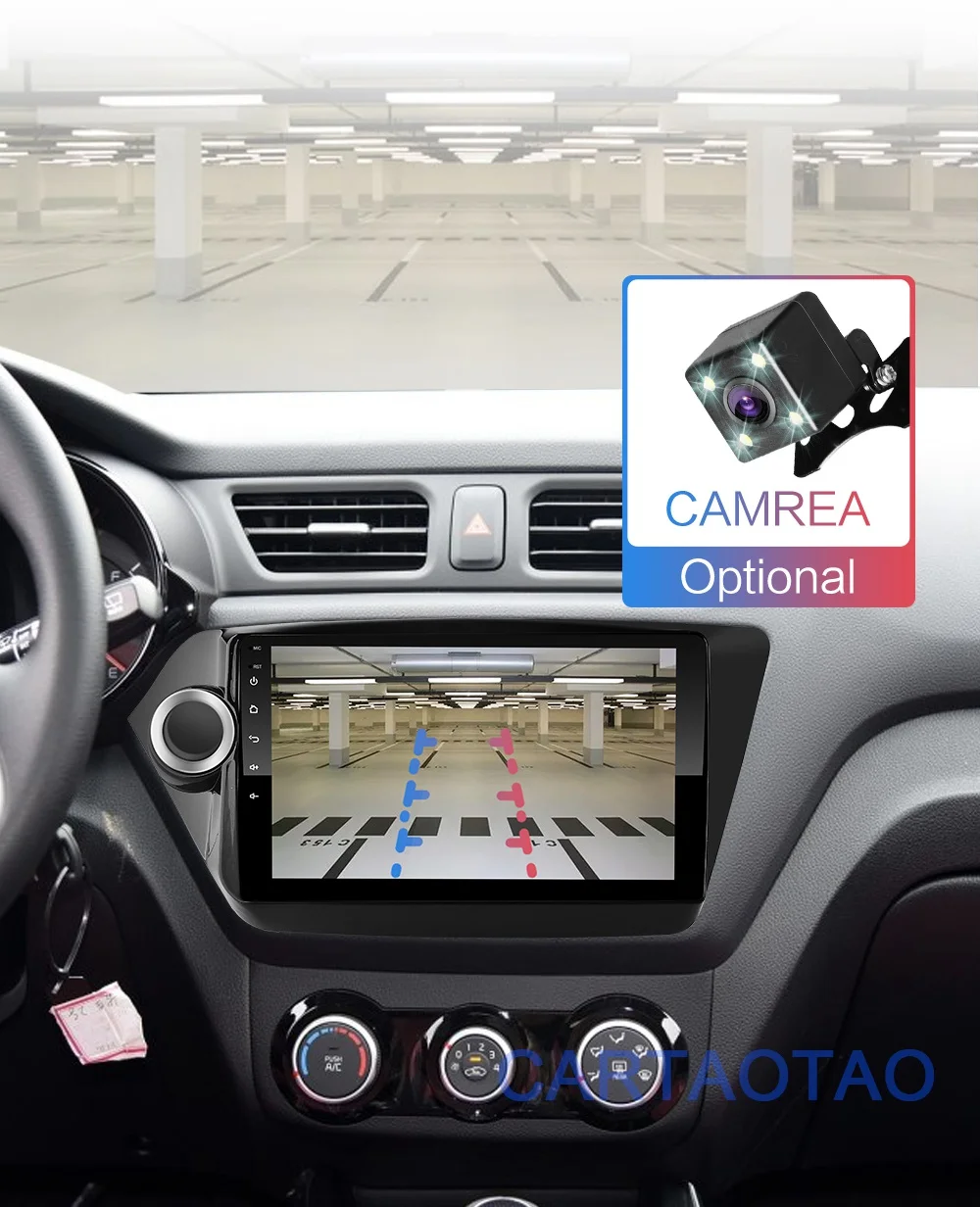 2G+ 32G " 2din Android 8,1 GO автомобильный dvd-плеер для Kia Rio 3 Rio 4 2010 2011 2012 2013- автомобильный Радио gps навигация wifi плеер