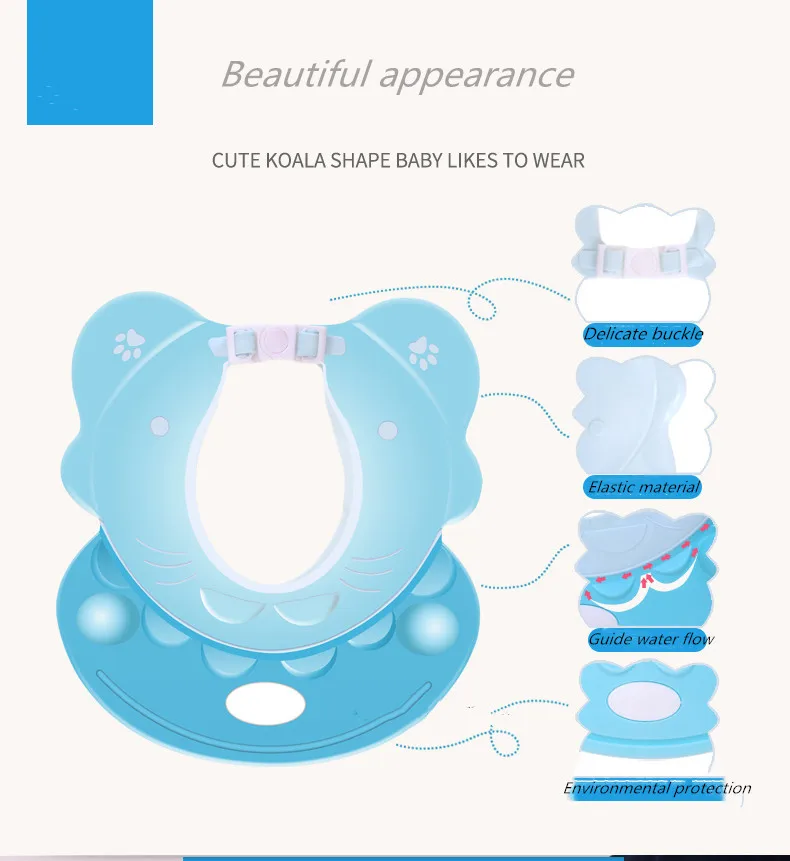 Shampoo Bathing Shower Cap, Children Baby Care,