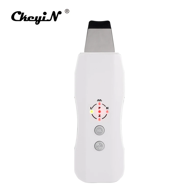 

100-240V Rechargeable Anion Ultrasonic Skin Scrubber Ultrasound Facial Pore Cleanser Face Lifting Whitening Cleaning Machine 367