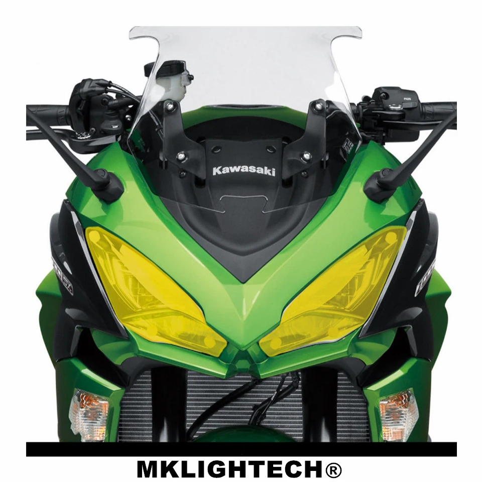 MKLIGHTECH For KAWASASKI Z1000SX Z1000 SX 2017 NINJA1000 Motorcycle Acrylic Headlight Screen